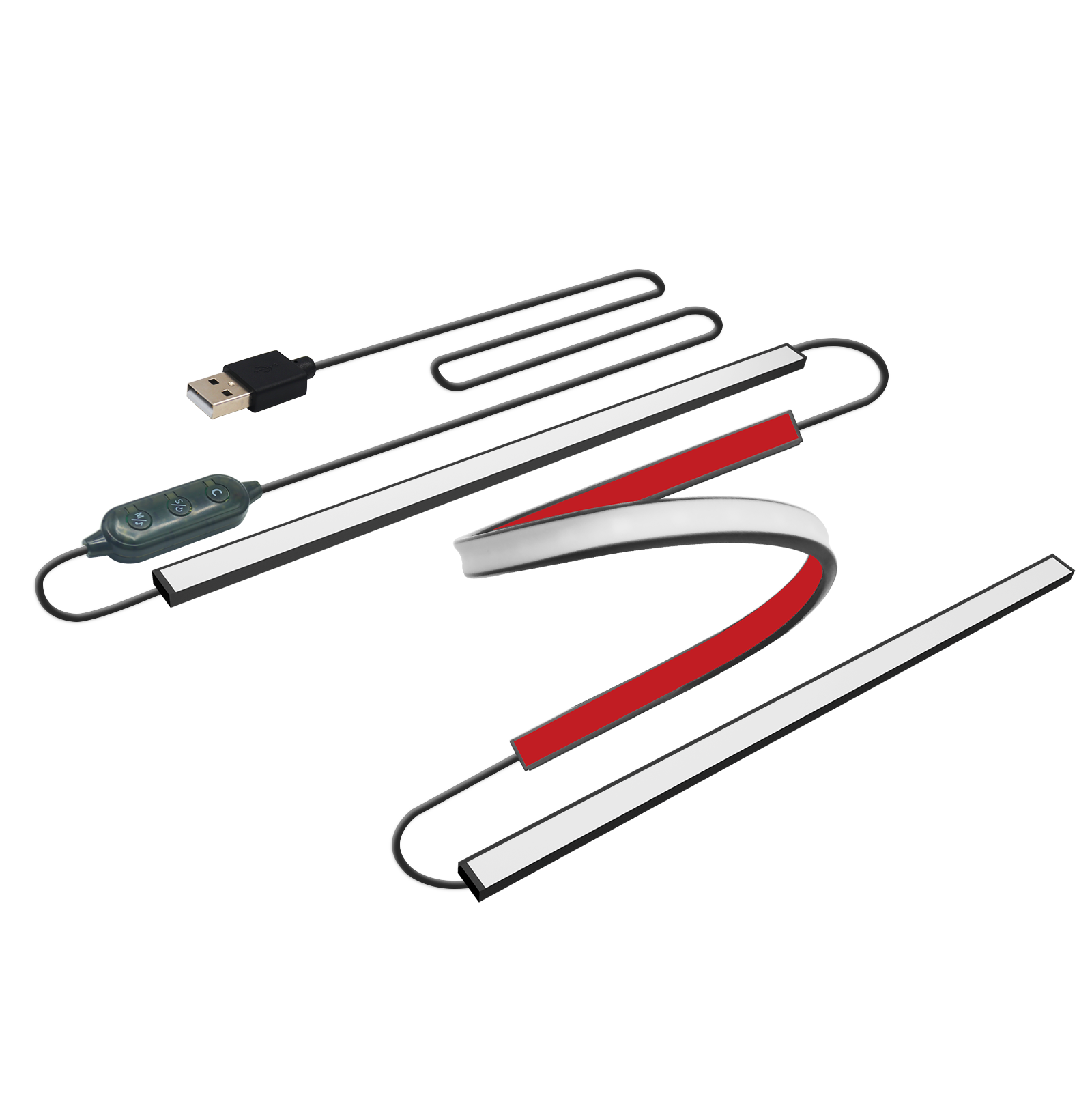 Led Strip Lights - Светодиодная RGB-подсветка для монитора с управлением