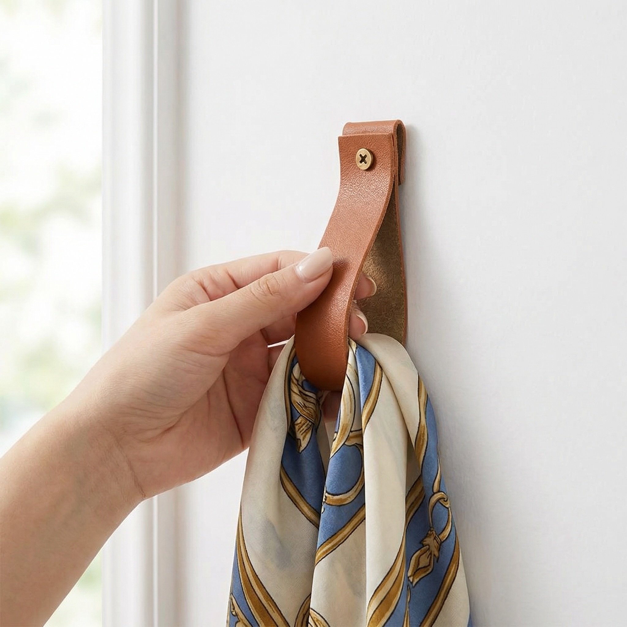 Curtain Rods - 6 шт. настенных крючков из полиуретана,