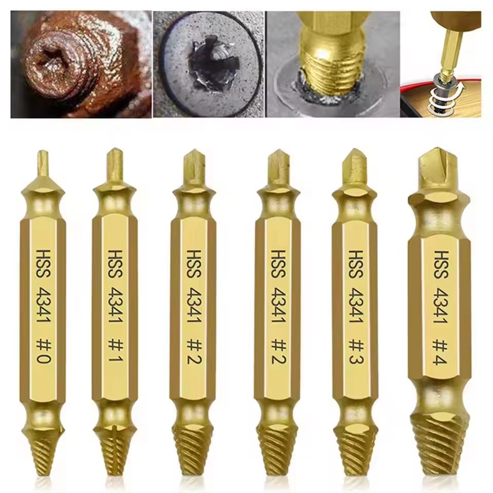 Drill Bits - Набор экстракторов для поврежденных и сломанных