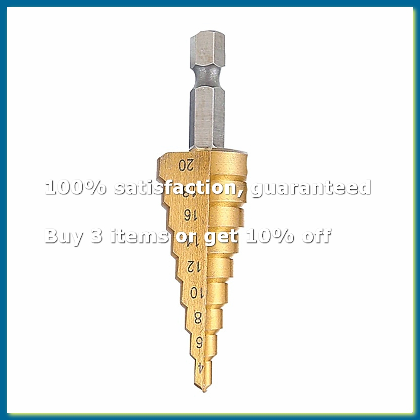 Сверло ступенчатое HSS с прямы – обзор и цена Drill Bits