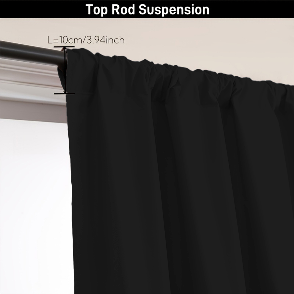 1 штука простой однотонной што – обзор и цена Curtain Rods