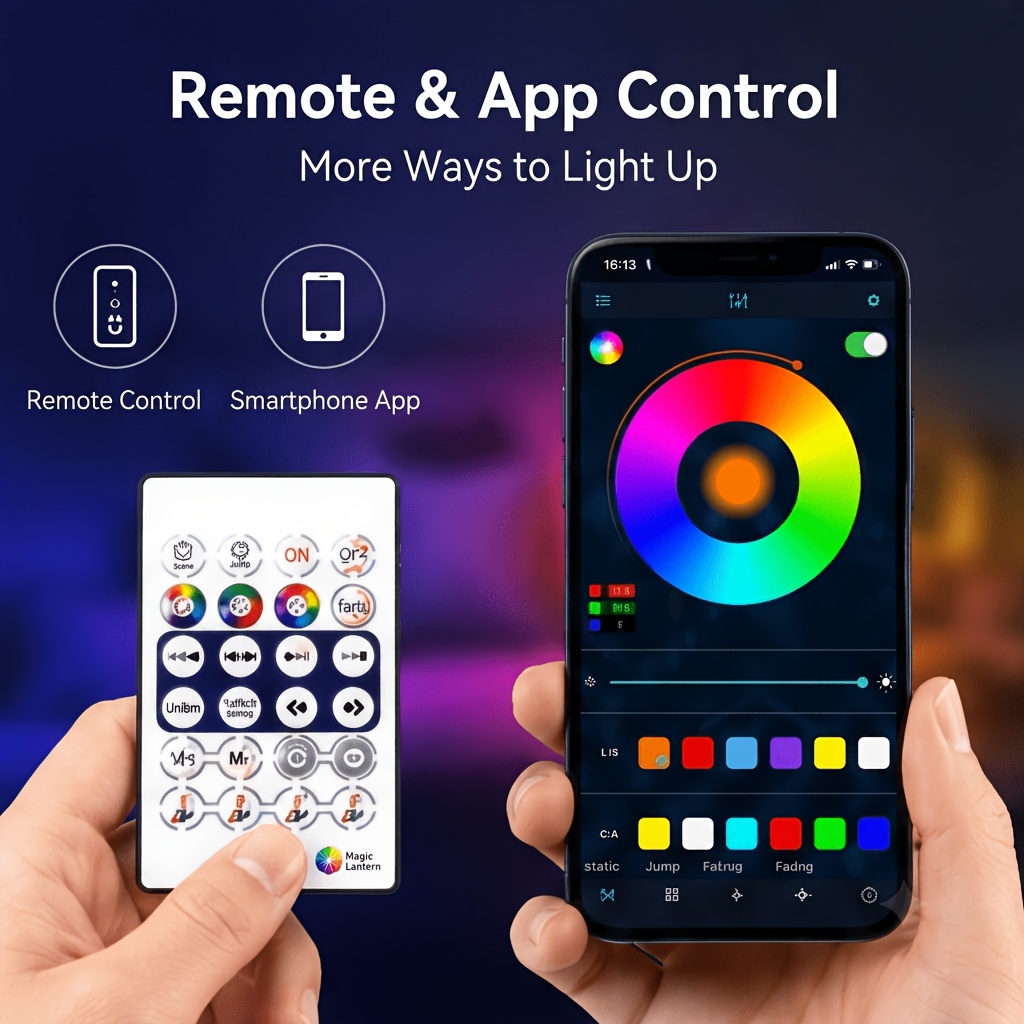 Гибкая светодиодная RGBIC-лент – обзор и цена Led Strip Lights