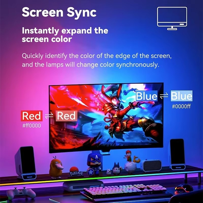 Светодиодная RGB-лента для игр – обзор и цена Led Strip Lights