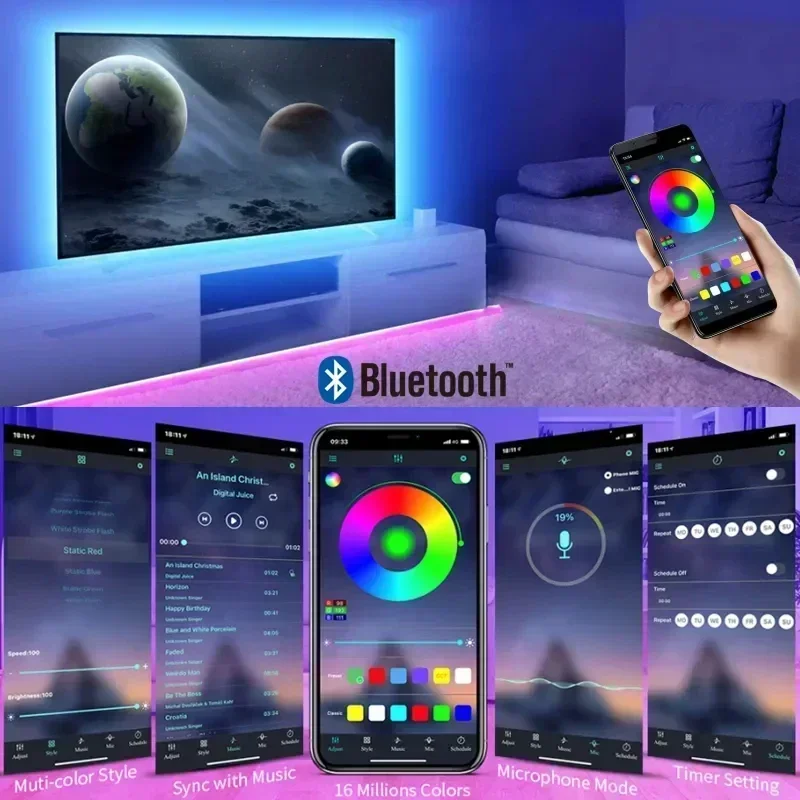 Smart RGB светодиодная игровая – обзор и цена Led Strip Lights