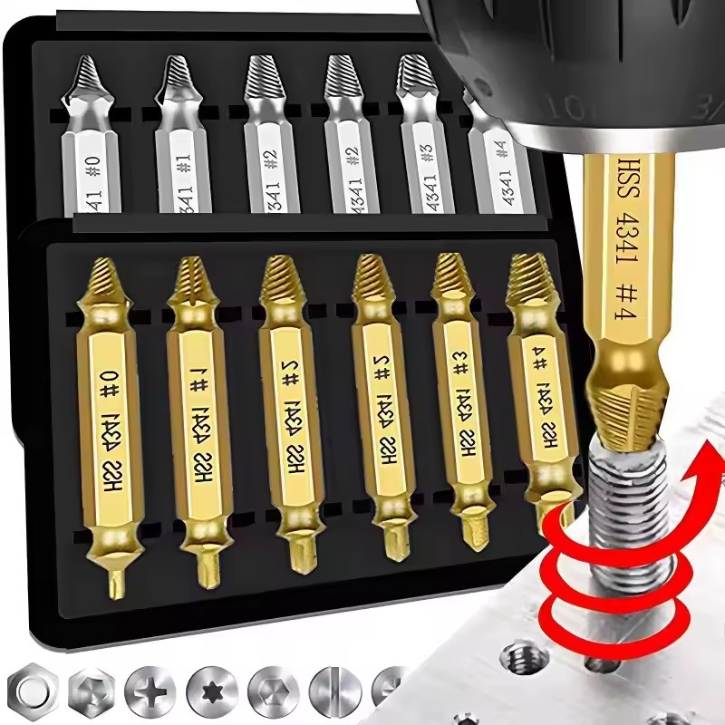 Набор экстракторов для поврежд – обзор и цена Drill Bits
