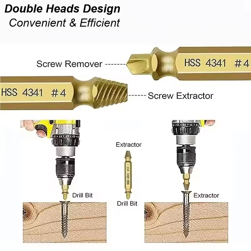 Набор экстракторов для поврежд – обзор и цена Drill Bits